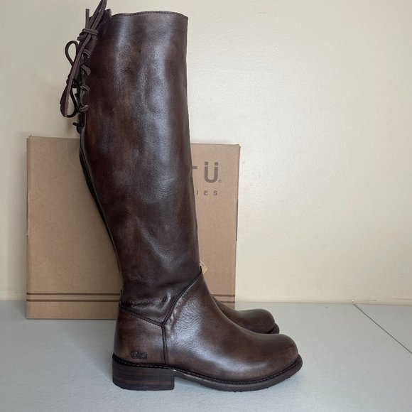 NWT BED STU Manchester Teak Glaze Riding Boots Size 6.5 - Picture 6 of 16